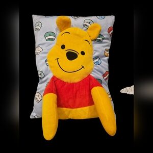Disney Winnie the Pooh Plush Pillow Set Nursery Decor Pooh Bear Cushion